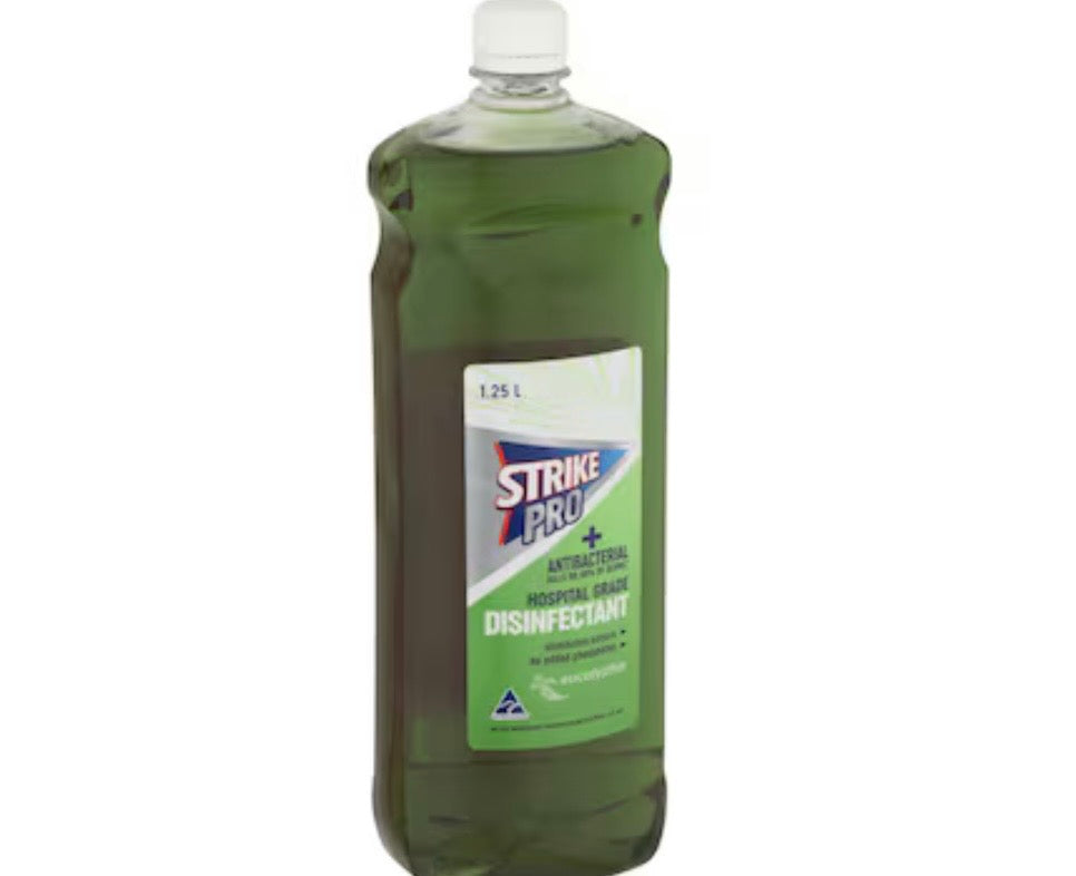 Strike Pro Disinfectant Eucalyptus Hospital Grade 1.25L